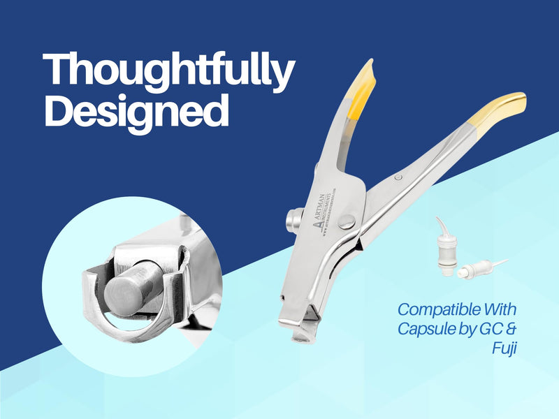 [Australia - AusPower] - Universal Dental Capsule Applier Applicator Gun Pliers for GC 3M SDI ARTMAN Brand 