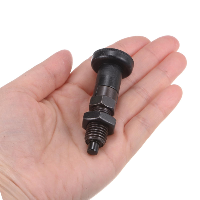 [Australia - AusPower] - Push Fit Ball Nose Spring Plunger M12x1.5 Thread Length 0.79" Pin Dia.6mm Carbon Steel Self-Locking Plunger Retractable Index Plunger for Industrial Equipment 
