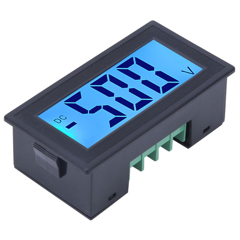 [Australia - AusPower] - Voltage Meter, DC Digital Voltmeter, High for Producing Industrial Machines (DC0-500V) DC0-500V 