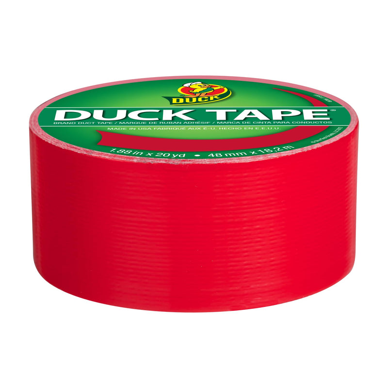 Duck Tape 1265014 1.88" x 20 yd Cha Cherry Tape, Single Roll, Multicolor Red