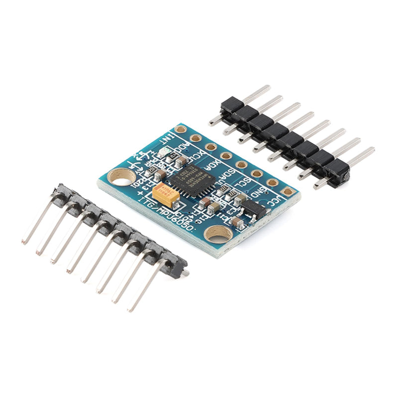 [Australia - AusPower] - 3 Pcs MPU-6050 9-Axis Motion Sensor, 3 Axis Gyroscope & 3 Axis Accelerometer, I2C/SPI Interface 16-bit ADCs Embedded DMP Temperature Sensor DC 3-5V 