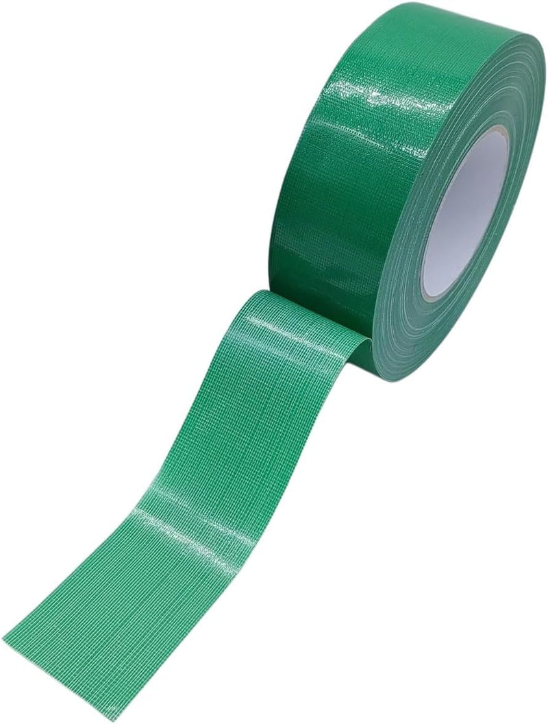 200 Feet Outdoor Pickleball Court Court Tape, Extra Thick Outdoor Sport Court Tape, Make Your Own Pickleball Court, 2 inches Thick Tape, Extra Adhesive, Duct-Tape-Thickness, Durable Green