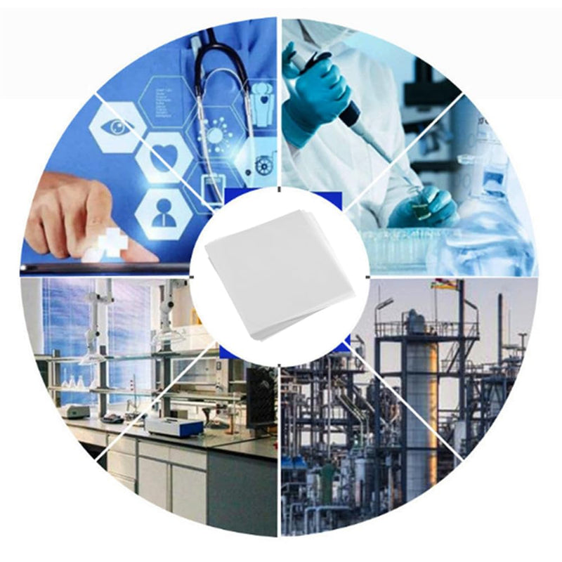 [Australia - AusPower] - 500PCS 75X75mm Non-Absorbent Nitrogen-Free Gloss Paper Sheets Cellulose Weighing Paper Weighing Paper for Scale Measurement Samples Transfer Laboratory Sample Weighing Paper 3 X 3in 