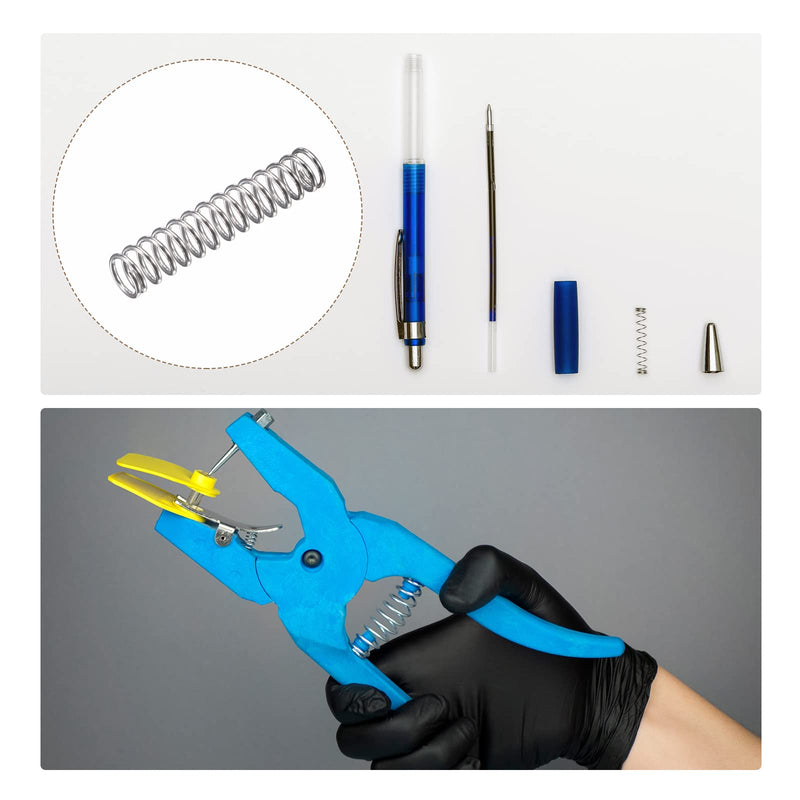 [Australia - AusPower] - Compression Springs (1x8mm OD,40mm Free Length) 10Pcs, 304 Stainless Steel Extension Spring - for Shop Home Repairs, DIY Projects, Silver Tone 1x8mmx40mm 