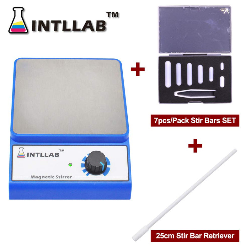 [Australia - AusPower] - Magnetic Stirrer with 7PCS stir bar set and stir bar retriever 