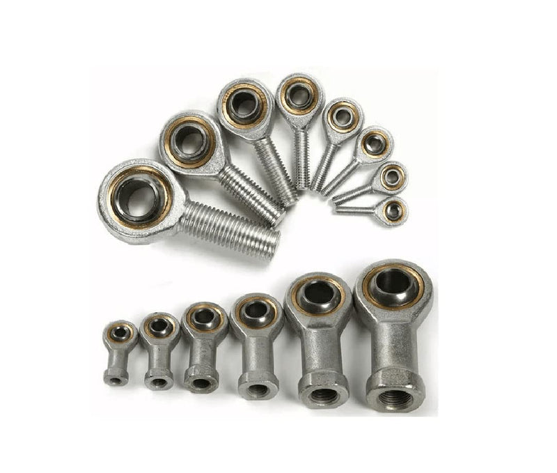 [Australia - AusPower] - SI6T / K, PHS6A Aperture 6mm Metric Self-Lubricating Rod End Joint Bearing Female Thread Right Hand (2 Pieces) PHS 