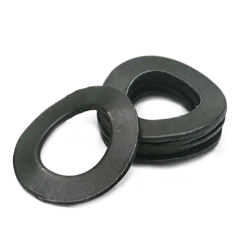 [Australia - AusPower] - M8 Metric Wave Spring Washer,Carbon Steel Spring Wave Washer Gasket,Wave Spring Washers with Black Oxidized Finish for Screw Bolt(100Pcs) M8 