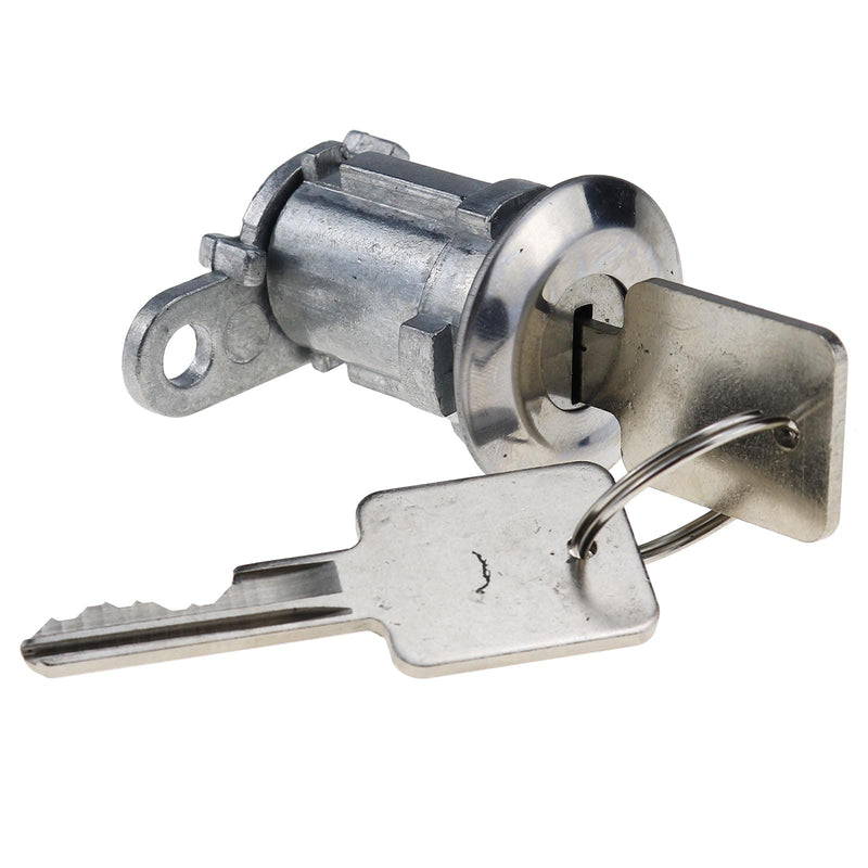 DVPARTS Set Of 3 Door Cylinder Lock Kit Door Lock Cylinders With Keys 8122874K3 for Jeep CJ Wrangler Cherokee XJ 84-90