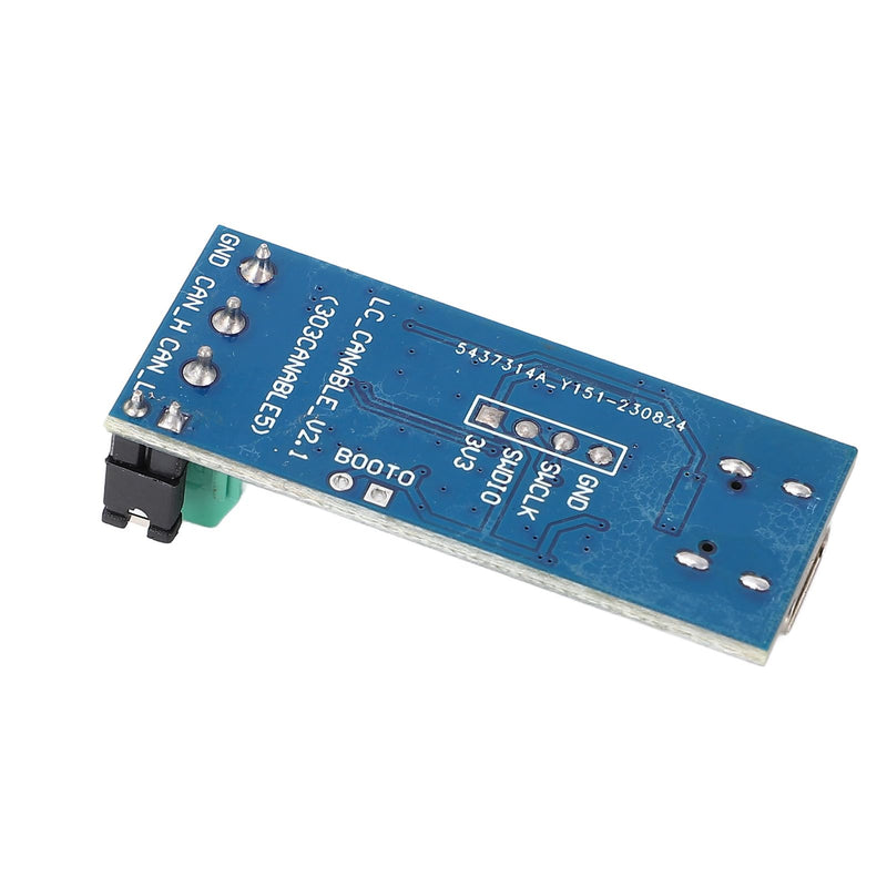 SEAFRONT USB to CAN Module Type C Power Supply Converter Adapter for CAN 2.0A CAN 2.0B CAN FD Protocol Bus Analyzer V2.0 LED Display High Performance
