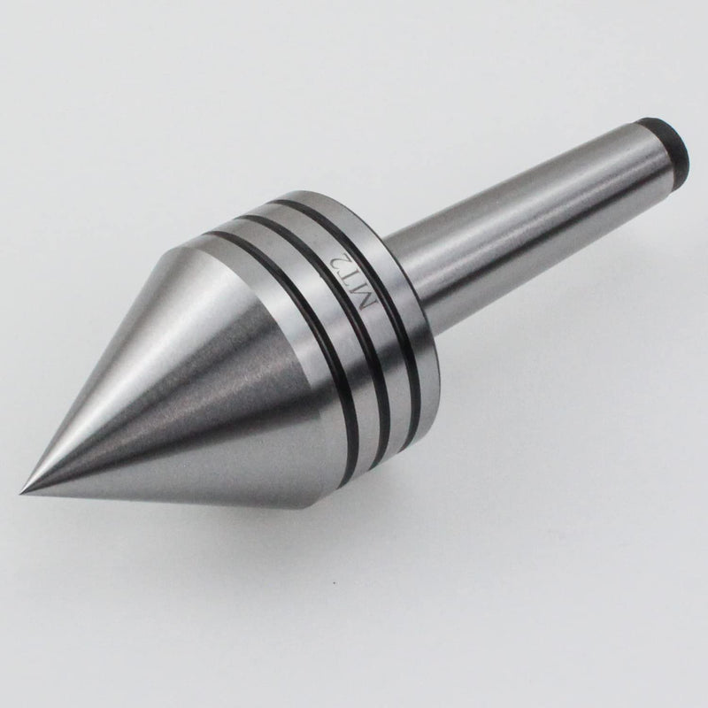 [Australia - AusPower] - Super Heavy Duty Live Tailstock Center, 2 Morse Taper, Woodworking Tapered Turn Center, MT2 Live Center with 60 Degree Point (MT2 Live Centers) MT2 Live Centers 