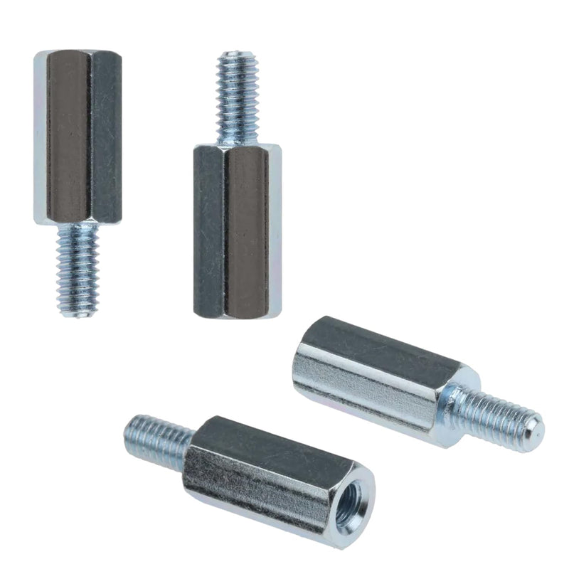 Kado M4x14mm Hex Stainless Steel Standoff Spacer Screw Nut Bolt Set 64pcs | Wall Mount Spacer Adapter for Desktop/Portable Monitor, Motherboard Prototyping Accessories for PCB, Computer & Circuit Board 64-Pack
