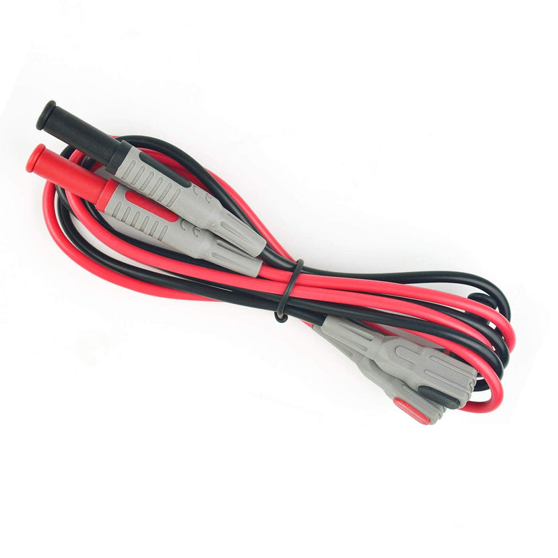 [Australia - AusPower] - ZIBOO KIT-11 Multimeter Test Leads Kit Alligator Clips and Plunger Test Mini Hooks Test Probes 1000V 10A CAT III & CAT IV 600V 