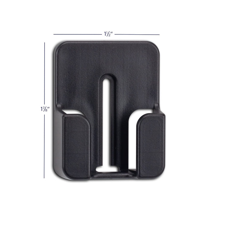 [Australia - AusPower] - Practicon Digital X-Ray Sensor Basket with Adhesive Mount, 2 Pack, Black 