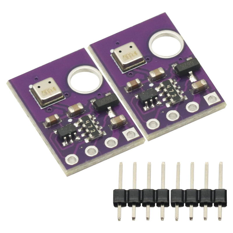 [Australia - AusPower] - 2pcs AHT30 High Precision Digital Temperature and Humidity Sensor Measurement Module I2C IIC Communication AHT20 AHT21 AHT10 Upgraded Version for Arduino Humidity Temperature Sensor 