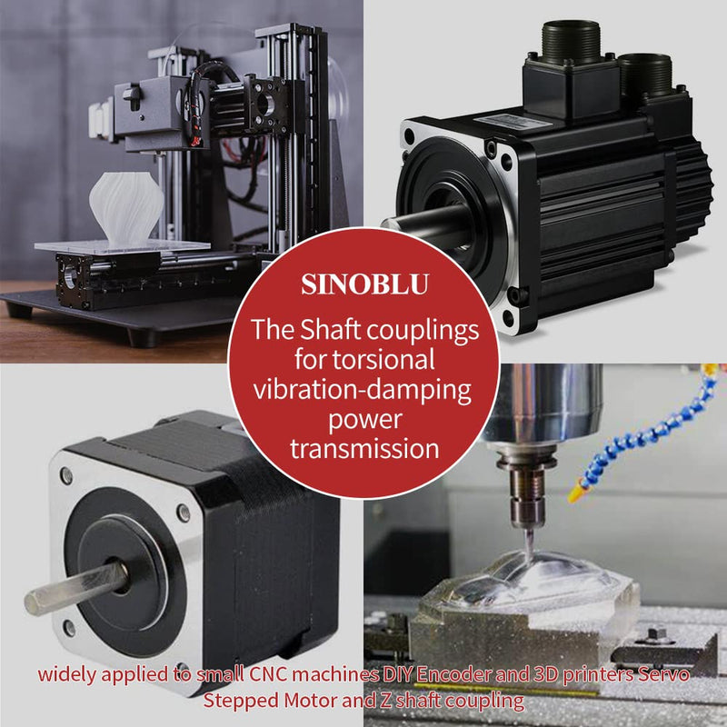 [Australia - AusPower] - 12mm to 14mm Shaft Coupling, Aluminum Rigid Clamp-on Couplings D32 L45, Shaft Coupler for Stepper Motor Servo Motor CNC Machine 3D Printer DIY Encoder 12mm to 14mm 