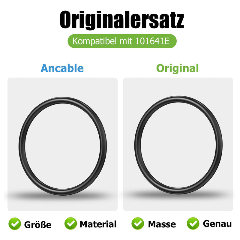 [Australia - AusPower] - Ancable Pack of 2 Replacement Gasket Set for Grünbeck Fine Filter Boxer/FS-B 1 Inch & 1 1/4 Inch, Compatible with 101641E O-Ring Bell Seal 