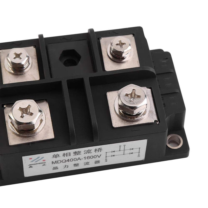 [Australia - AusPower] - Bridge Rectifier, Single-Phase Diode, AC Input to a DC Output., 4 Terminals, PWM Frequency, 400A 1600V High Power, Single Phase Rectification, Good Welded Structure 