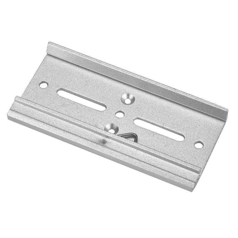 [Australia - AusPower] - YWBL-WH 35mm Aluminum Din Rail Fixed Clamp Fasten Clip for Mounting Relay(100mm frosted), Relay 