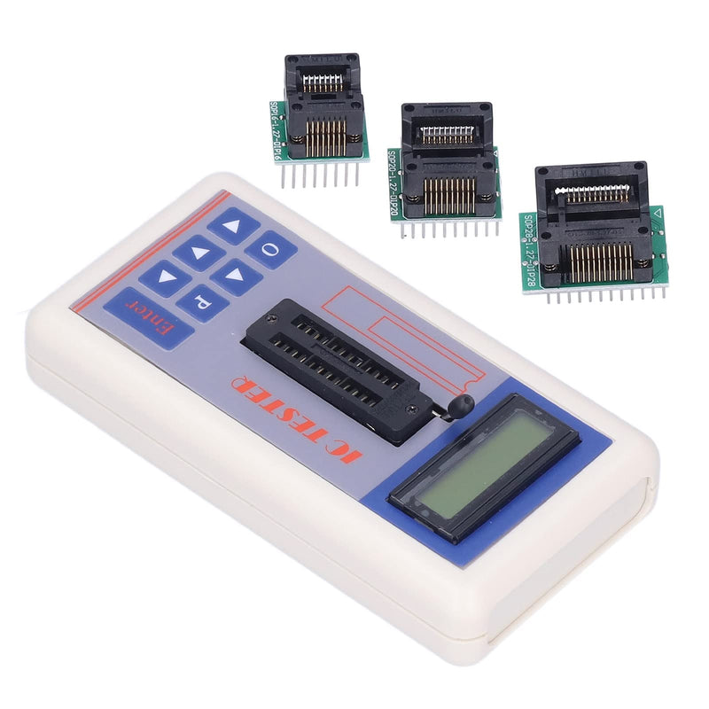 Integrated Circuit, TSH-06F Tester for Integrated Circuits, IC Chip Testers with 1300 Integrated Chip Data Models, Transistor Testers with 5 V, 3.3 V With Terminal