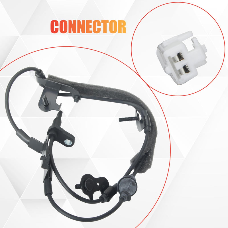 [Australia - AusPower] - ALS1251 Rear Right ABS Wheel Speed Sensor Compatible with RAV4 2006 2007 2008 2009 2010 2011 2012 2.4L 2.5L L4 3.5L V6 