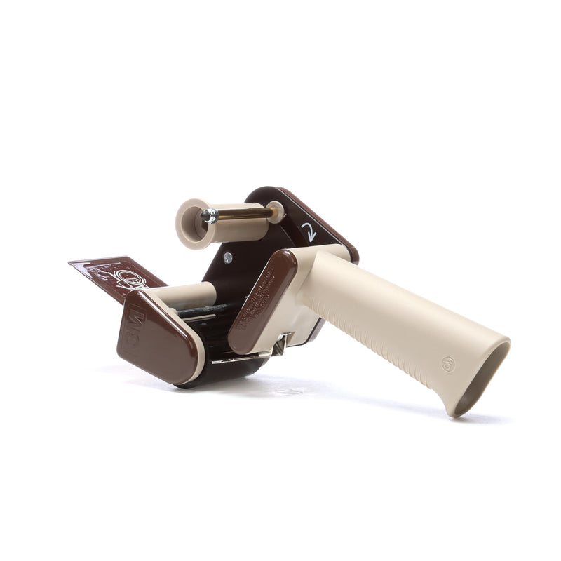 3M Scotch Low Noise Tape Dispenser H150 for Quiet or Recurrent Use, Pistol Grip Design, High-Impact Resistant, 2 in,Gray 2 inches