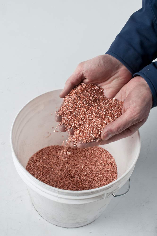 Copper Chop (1 Pound | 99.9+% Pure) Raw Copper Metal by MS MetalShipper