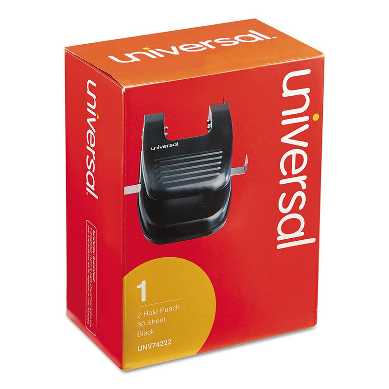 [Australia - AusPower] - Universal 74222 30-Sheet Two-Hole Punch, 9/32-Inch Holes, Black 