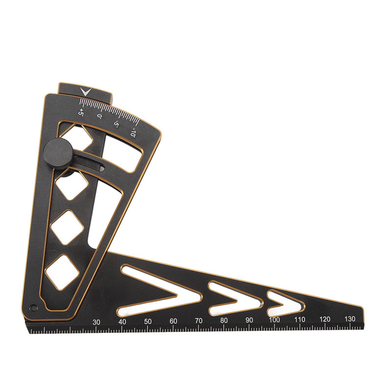 [Australia - AusPower] - RC Car Inclined Ruler Multifunctional Ride Height Gauge Camber Gauge Multi Angle Measuring Tool 