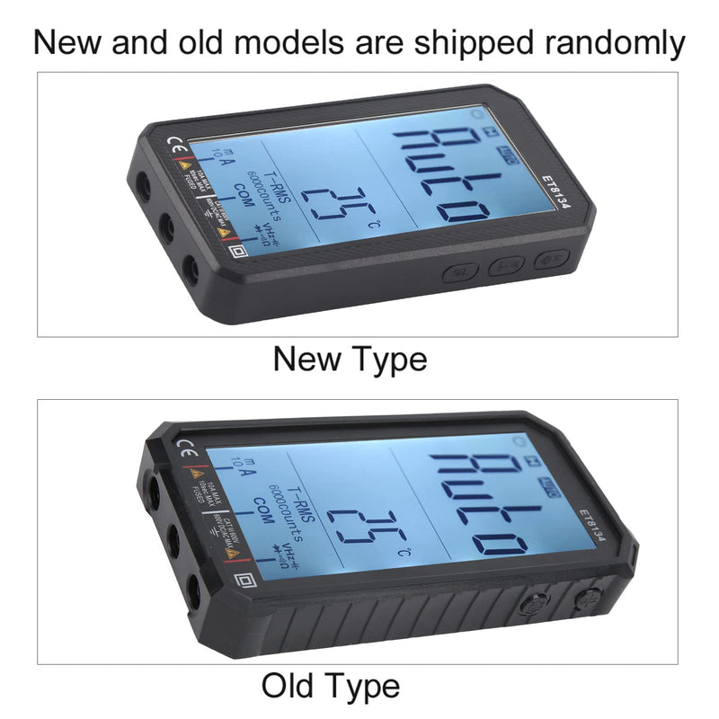 [Australia - AusPower] - ET8134 Digital Multimeter Multi Function Voltage Current Meter LCD Display Automatic Multimeter with Alarm Function 10A 600V 