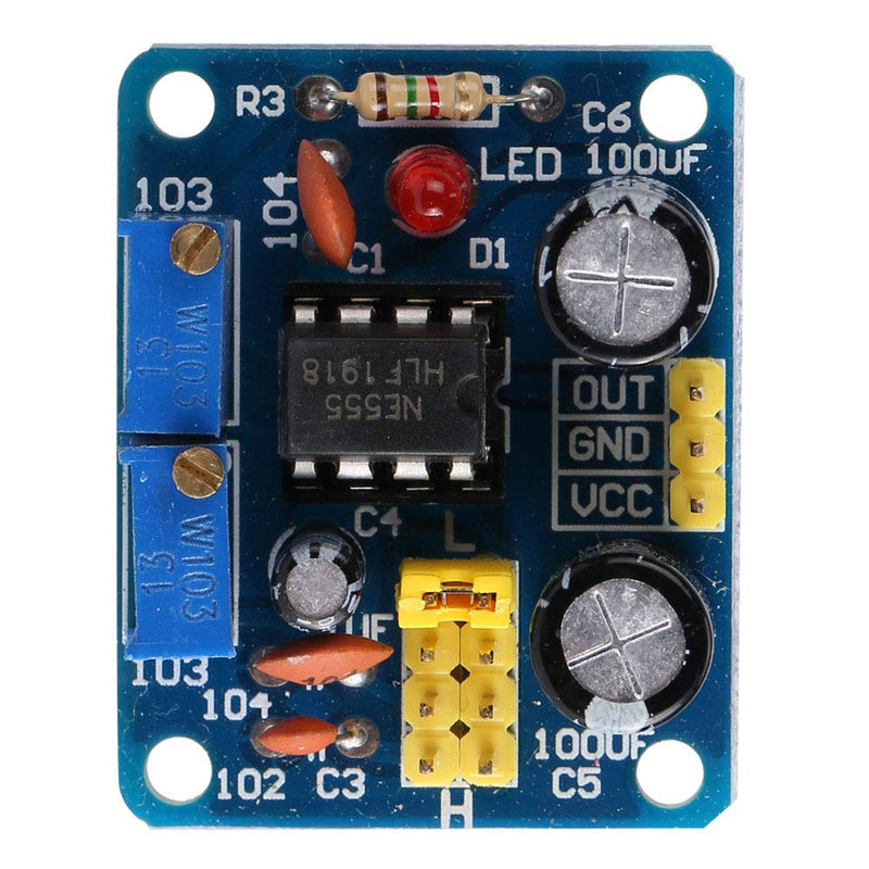 [Australia - AusPower] - NE555 Pulse Rate Generator Signal Generator Module with Adjustable Duty Cycle Module 