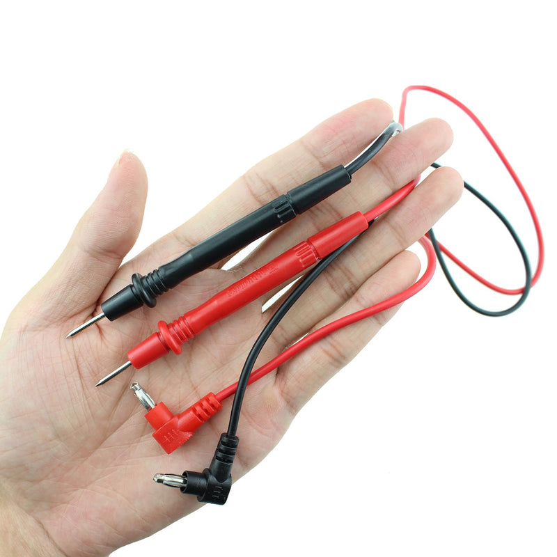 [Australia - AusPower] - 3PCS 4mm Black/Red Banana Plug Connector 1000V Multimeter Voltmeter Probe Test Lead Cable Renovation Plumbing Tool 10A 
