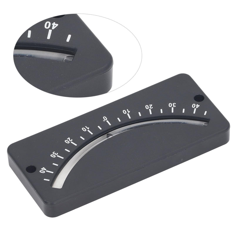 Inclinometer Analogue Bicycle Inclinometer Clinometer, 40° to 40° Handlebar Recline Meter Pipe Inclinometer for Horizontal Micro Angle Measurement