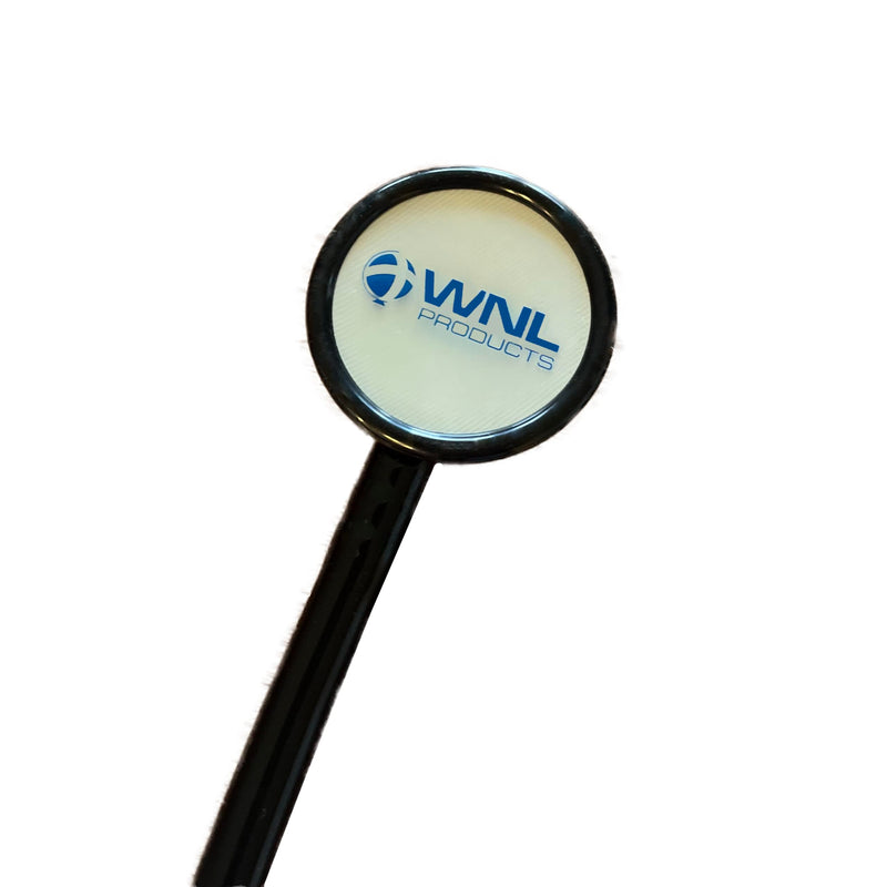 [Australia - AusPower] - WNL Products STE100-NAVY Stethoscope, Dual Head Lightweight Classic Monitoring Scope, 28 Inch - Navy 