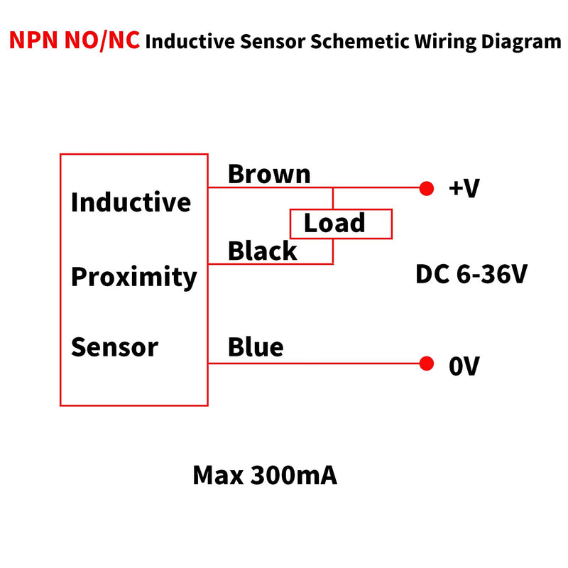 [Australia - AusPower] - SN04-N2 NC Normal Close NPN Inductive Proximity Sensor Switch Detector 4mm 3 Wire DC 10~30V 5Pcs 