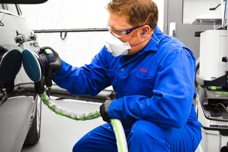 3M™ Gitternetz Schleifscheibe Blau auf Rolle, 150 mm, Körnung 220+, 36424 220+