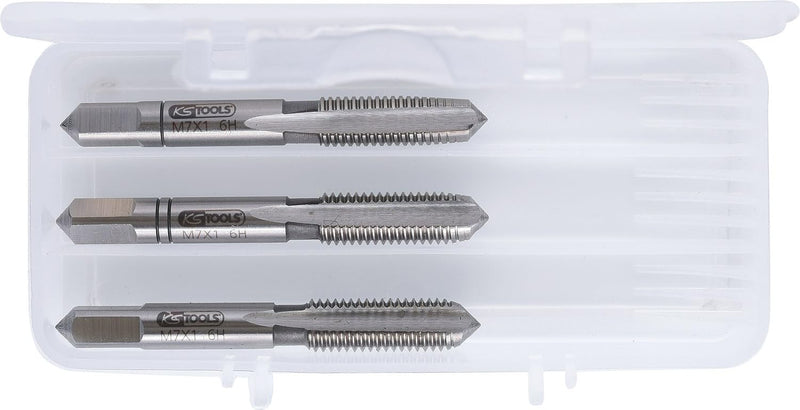 KS Tools 331.0070 HSS Hand Tap Set M M7 x 1