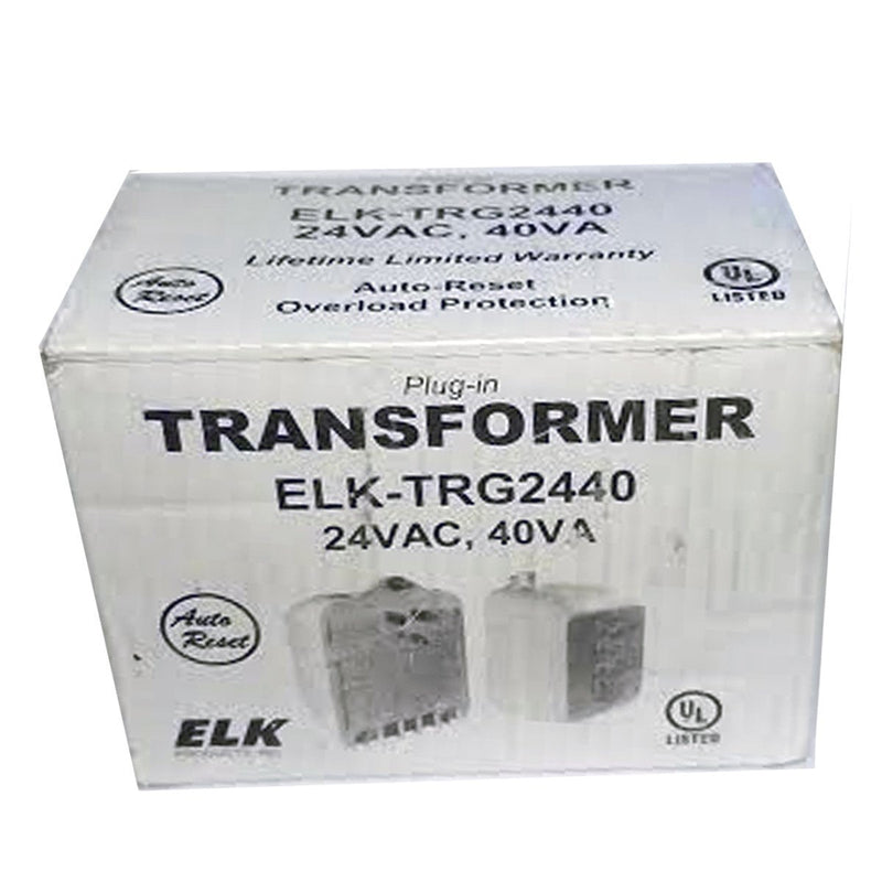 [Australia - AusPower] - Elk TRG2440 24VAC, 40 VA AC Transformer with PTC Fuse 