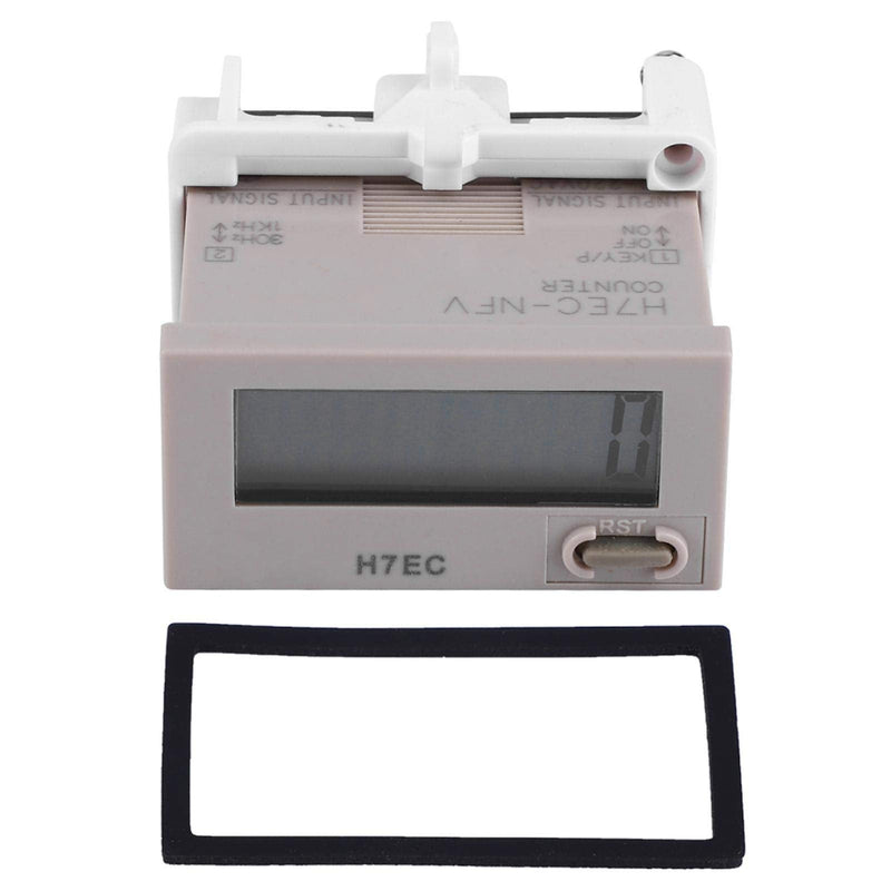 [Australia - AusPower] - LCD Digital Counter, H7EC-NFV AC 110-220V Digital Electrical Counter Totalizer with 8-Digit LCD Display 