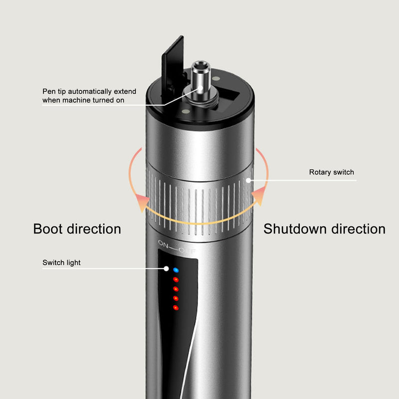 [Australia - AusPower] - Fiber Optic Cable Tester with Visual Fault Locator Kit - 5KM Range, Lighting Function & Automatic Lifting, Compact Portable Design 