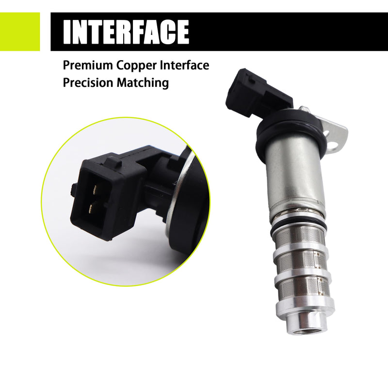 [Australia - AusPower] - HiSport Variable Valve Timing VVT Solenoid - Engine Camshaft Oil Control Valve Replacement For BMW X3 X4 X5 X6 M3 M4 M5 M6 535i GT 550i GT 750i 750li 760li, Replaces 11367561265 11368605123 HSVVT61265-2 