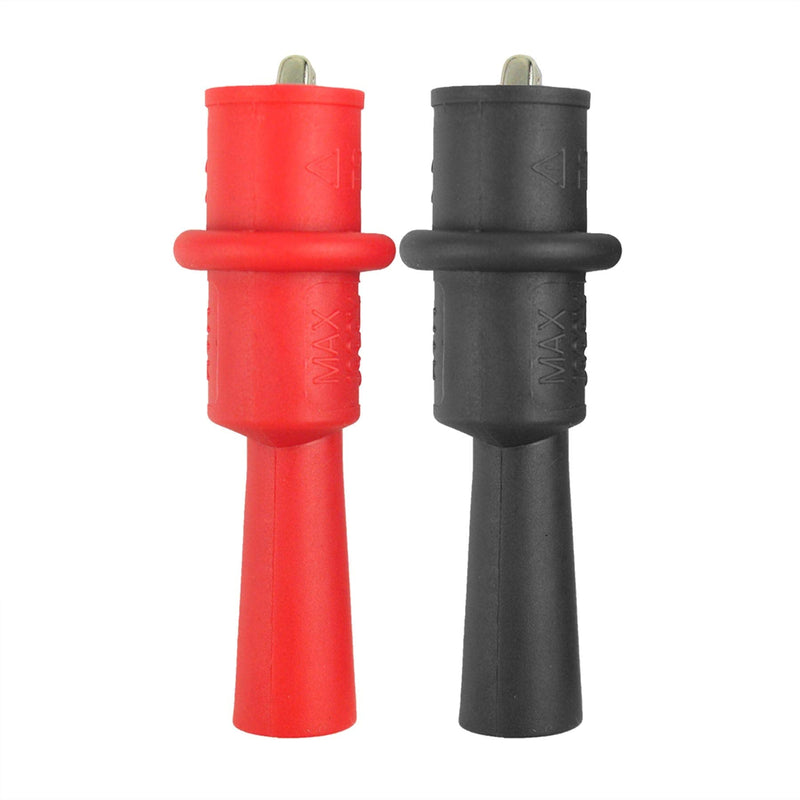 [Australia - AusPower] - ZIBOO KIT-11 Multimeter Test Leads Kit Alligator Clips and Plunger Test Mini Hooks Test Probes 1000V 10A CAT III & CAT IV 600V 
