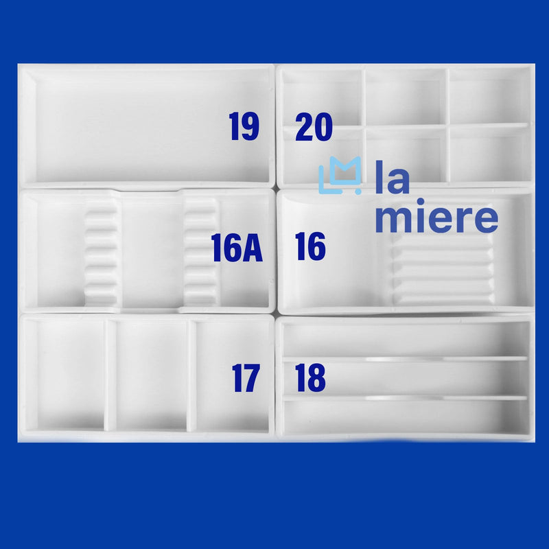 [Australia - AusPower] - Drawer Organizer Instrument Tray Holder Dental Drawer Organizer #18 18 