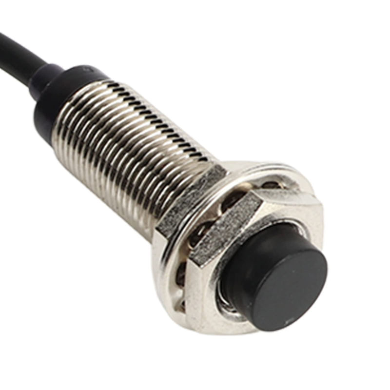 [Australia - AusPower] - Inductive Proximity Switch, IP67 6?36VDC 200mA Copper Alloy Shell NPN 3 Wire Proximity Sensor 12mm Probe Normally Closed for CNC Machine Tool 