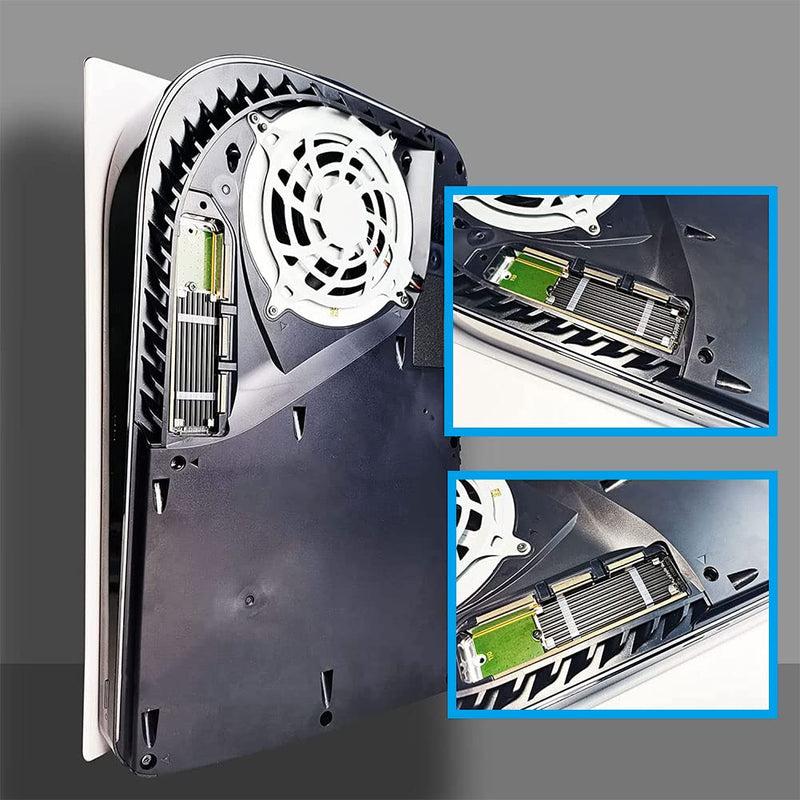 M2 SSD Heatsink, 3 Sets M.2 Thermal Pads, Cooler Set Heatsink, Aluminum Cooler with Silicone Thermal Pad, Semiconductor Devices Cooler, Heatsink 2280 PCIE NVME CPU Cooling for 2280 M.2 SSD M2 Heatsink