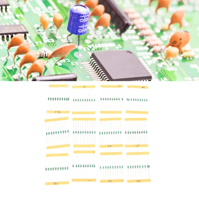 [Australia - AusPower] - 120PCS 1/4W Color Ring Inductor Set, 1uH to 1mH 12 Inductance Values User-Friendly High Performance Inductor Kit 
