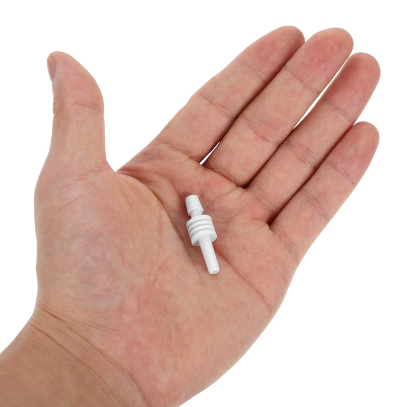 VALICLUD Pack of 2 Accessories for Universal Cuff Adapter, Cuff Connector, Durable Adapter, Cuff Connectors, Cuff Accessories, ABS White