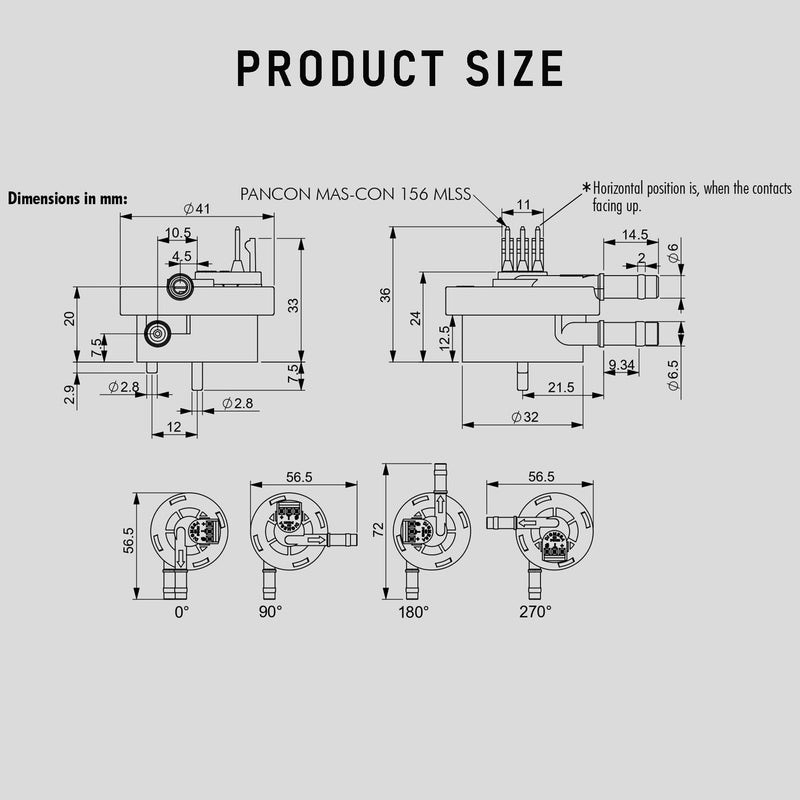 Flowmeter for Coffee Machine, Water Flow Parts for Espresso Maker Compatible With Breville Sage barista express Impress 875/870/878/876/880