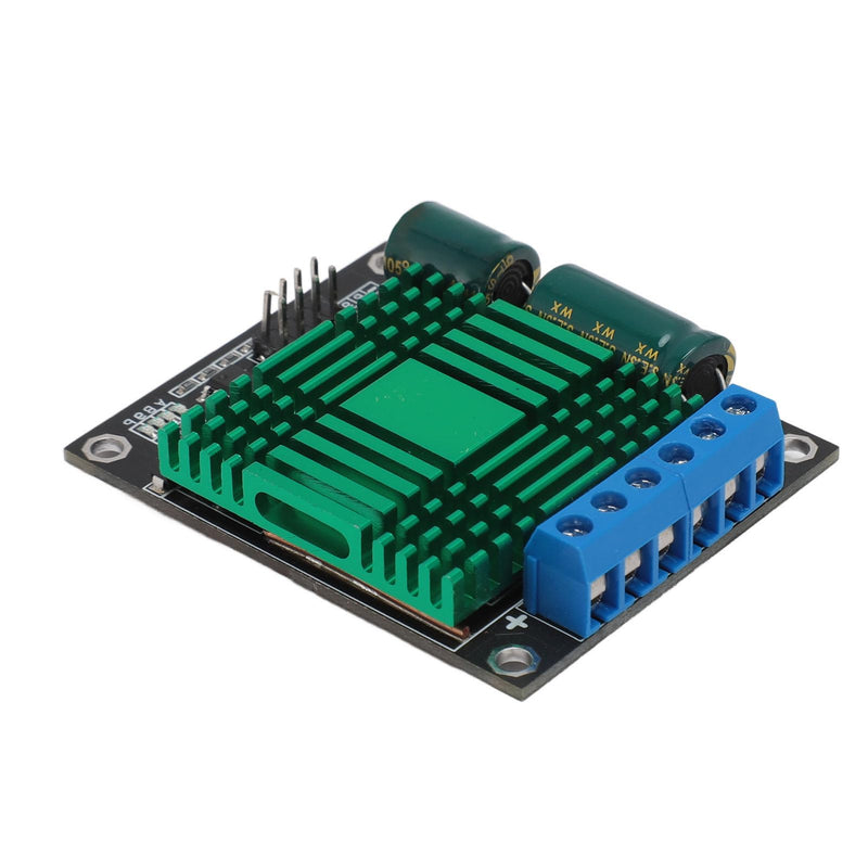 DC Motor Driver, 9V ? 30V 60A Motor Drive Controller Board Module Double Channel PWM High Power H Bridge DC Stepper Module for Industrial