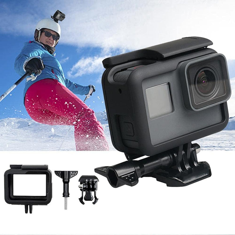 [Australia - AusPower] - Gopro Hero Mount The Frame Go Pro Hero Housing (hero7black/hero6 Black/hero5 Black/hero7 Silver/hero7 White/Hero(2018)) Go Pro Microphone Case Gopro Hero Case Mount Gopro Hero Case mounting 