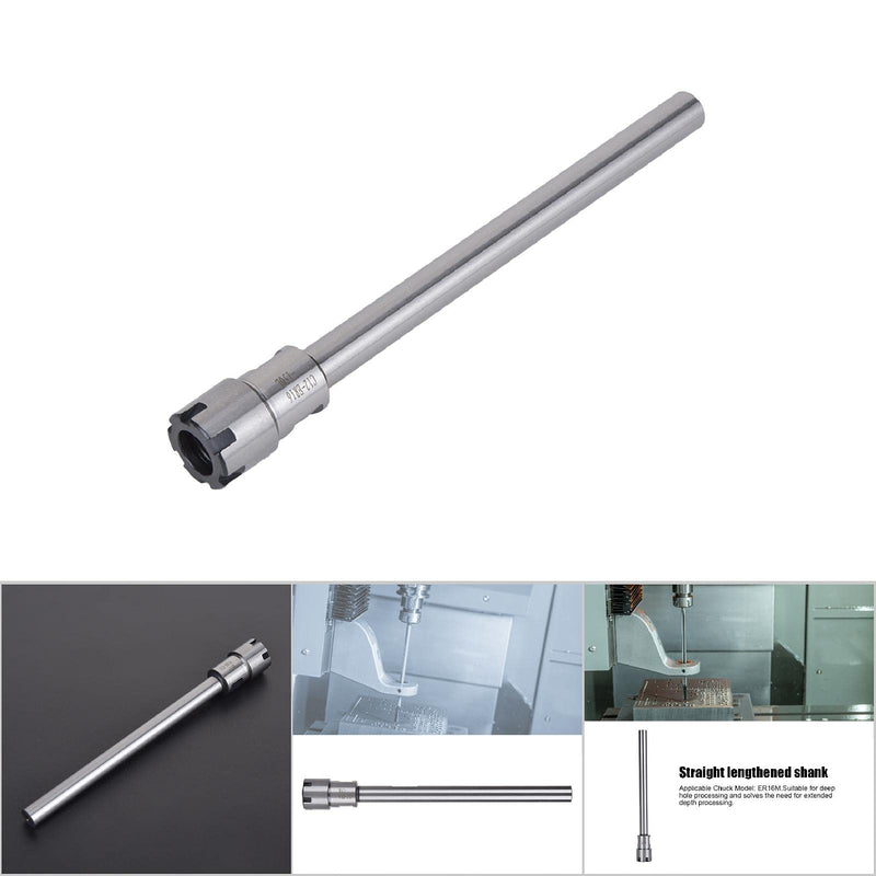 [Australia - AusPower] - ER16M-150L Collet Holder 5.9 Inch Shank Length CNC Router Holder Extension Lathe (C12) 